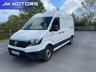 USED 2019 19 VOLKSWAGEN CRAFTER 2.0 TDI CR35 BlueMotion Tech Trendline Panel Van 5dr Diesel Manual FWD MWB High Roof Euro 6 (s/s) (102 ps) A/C-sensors-racking-captain seats