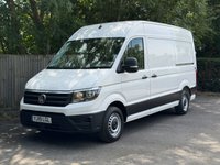 USED 2019 19 VOLKSWAGEN CRAFTER 2.0 TDI CR35 BlueMotion Tech Trendline Panel Van 5dr Diesel Manual FWD MWB High Roof Euro 6 (s/s) (102 ps) A/C-sensors-racking-captain seats