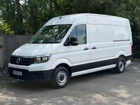 USED 2019 19 VOLKSWAGEN CRAFTER 2.0 TDI CR35 BlueMotion Tech Trendline Panel Van 5dr Diesel Manual FWD MWB High Roof Euro 6 (s/s) (102 ps) A/C-sensors-racking-captain seats
