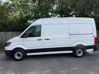 USED 2019 19 VOLKSWAGEN CRAFTER 2.0 TDI CR35 BlueMotion Tech Trendline Panel Van 5dr Diesel Manual FWD MWB High Roof Euro 6 (s/s) (102 ps) A/C-sensors-racking-captain seats