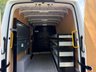 USED 2019 19 VOLKSWAGEN CRAFTER 2.0 TDI CR35 BlueMotion Tech Trendline Panel Van 5dr Diesel Manual FWD MWB High Roof Euro 6 (s/s) (102 ps) A/C-sensors-racking-captain seats
