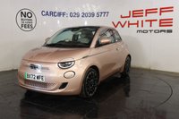 USED 2023 72 FIAT 500E 42kWh La Prima By Bocelli 3dr Auto (PAN ROOF, SAT NAV) 