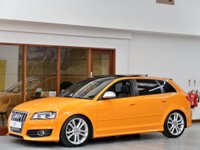 USED 2009 09 AUDI S3 2.0 TFSI Sportback S Tronic quattro Euro 4 5dr SOLAR ORANGE+ PAN ROOF + R/CAM