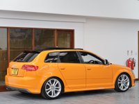 USED 2009 09 AUDI S3 2.0 TFSI Sportback S Tronic quattro Euro 4 5dr SOLAR ORANGE+ PAN ROOF + R/CAM