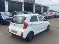 USED 2016 66 KIA PICANTO 1.25 SE Hatchback 5dr Petrol Auto Euro 6 (84 bhp) REAR SENSORS+ DAYTIME RUNNING LIGHTS+ PRIVACY GLASS+ CRUISE CONTROL+ TRACTION CONTROL+ CLIMATE CONTROL+ BLUETOOTH+ AUX+ USB+ SPARE WHEEL+ 14 INCH ALLOY WHEELS