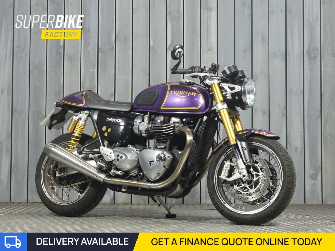 TRIUMPH THRUXTON 1200 RTHRUXTON 1200 R