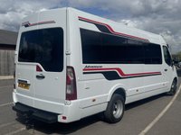 USED 2017 J RENAULT MASTER 2.3 dCi ENERGY 45 Business Long Overhang Panel Van 5dr Diesel Manual RWD LWB Medium Roof Euro 6 (s/s) (TRW) (165 bhp) This 2017 Renault Master panel van that has been fully converted in to a camper van.  boasts a clear vehicle history, offering peace of mind for its next owner.  This 2.3 dCi ENERGY 45 Business model is a long wheelbase, medium roof rear wheel drive van, powered by an efficient 2.3 litre diesel engine that meets Euro 6 emissions standards.  It comes equipped with a practical radio featuring DAB, Bluetooth, CD, and USB connectivity, ensuring you can stay entertained and connected on the go.