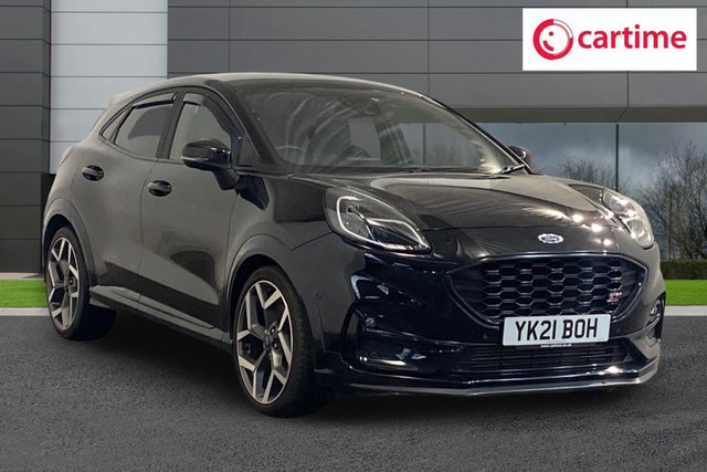 View our Ford Puma 1.5T EcoBoost ST SUV 5dr Petrol Manual Euro 6 (s/s) (200 ps) Panorama Roof, Front / Rear Parking Sensors, Winter Pack, Restrain Device Pack, Driver Assistance Pack