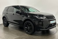 USED 2022 22 LAND ROVER DISCOVERY SPORT 2.0 D200 MHEV R-Dynamic SE SUV 5dr Diesel Auto 4WD Euro 6 (s/s) (204 ps) 1 Owner , 7 Seater , Santorini Black , Ebony full leather / red stitching , Panoramic glass roof, Apple Play / Android auto