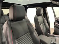USED 2022 22 LAND ROVER DISCOVERY SPORT 2.0 D200 MHEV R-Dynamic SE SUV 5dr Diesel Auto 4WD Euro 6 (s/s) (204 ps) 1 Owner , 7 Seater , Santorini Black , Ebony full leather / red stitching , Panoramic glass roof, Apple Play / Android auto