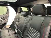 USED 2022 22 LAND ROVER DISCOVERY SPORT 2.0 D200 MHEV R-Dynamic SE SUV 5dr Diesel Auto 4WD Euro 6 (s/s) (204 ps) 1 Owner , 7 Seater , Santorini Black , Ebony full leather / red stitching , Panoramic glass roof, Apple Play / Android auto