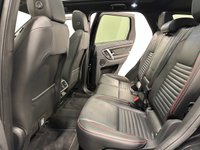 USED 2022 22 LAND ROVER DISCOVERY SPORT 2.0 D200 MHEV R-Dynamic SE SUV 5dr Diesel Auto 4WD Euro 6 (s/s) (204 ps) 1 Owner , 7 Seater , Santorini Black , Ebony full leather / red stitching , Panoramic glass roof, Apple Play / Android auto