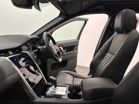 USED 2022 22 LAND ROVER DISCOVERY SPORT 2.0 D200 MHEV R-Dynamic SE SUV 5dr Diesel Auto 4WD Euro 6 (s/s) (204 ps) 1 Owner , 7 Seater , Santorini Black , Ebony full leather / red stitching , Panoramic glass roof, Apple Play / Android auto
