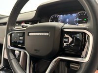 USED 2022 22 LAND ROVER DISCOVERY SPORT 2.0 D200 MHEV R-Dynamic SE SUV 5dr Diesel Auto 4WD Euro 6 (s/s) (204 ps) 1 Owner , 7 Seater , Santorini Black , Ebony full leather / red stitching , Panoramic glass roof, Apple Play / Android auto