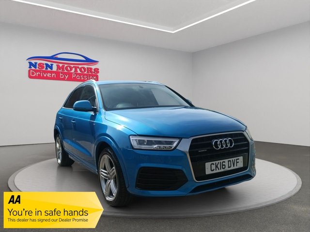 View our Audi Q3 2.0 TDI S line Plus SUV 5dr Diesel S Tronic quattro Euro 6 (s/s) (184 ps)