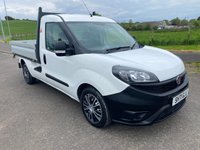 USED 2021 71 FIAT DOBLO CARGO 1.6 MultiJetII LWB WORK UP DROPSIDE NO VAT L2 Euro 6 (s/s) (105 bhp) 12 MONTHS PART AND LABOUR RAC WARRANTY+RAC BREAKDOWN COVER