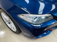USED 2015 65 BMW 5 SERIES 2.0 525d M Sport Touring 5dr Diesel Auto Euro 6 (s/s) (218 ps) Mediterranean Blue | Black Leather Interior | Pro Nav | Reverse Camera | ULEZ OK