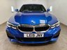 USED 2019 19 BMW 3 SERIES 2.0 330i M Sport Saloon 4dr Petrol Auto Euro 6 (s/s) (258 ps) Gorgeous Portimao Blue