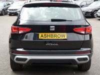 USED 2021 21 SEAT ATECA 1.0 TSI SE Technology 5d 110 S/S 1 OWNER, FULL SERVICE HISTORY, SAT NAV, APPLE CARPLAY/ ANDROID AUTO, FRONT REAR & SIDE PARKING SENSORS WITH DISPLAY, PARK ASSIST WITH AUTOMATIC STEERING, CRUISE CONTROL & SPEED LIMITER, KEYLESS ENTRY & START, 18 INCH ALLOY WHEELS, LED LIGHTS, FRONT ASSIST AMBIENT TRAFFIC MONITORING, DAB RADIO, BLUETOOTH PHONE & MUSIC, VOICE CONTROL SYSTEM, 4x USB C PORTS, MANUAL 6 SPEED, ELECTRIC FOLDING MIRRORS, LEATHER MULTIFUNCTION STEERING WHEEL, CLIMATE CONTROL, AUTO HOLD, DRIVE SELECT, FRONT ARM REST