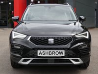 USED 2021 21 SEAT ATECA 1.0 TSI SE Technology 5d 110 S/S 1 OWNER, FULL SERVICE HISTORY, SAT NAV, APPLE CARPLAY/ ANDROID AUTO, FRONT REAR & SIDE PARKING SENSORS WITH DISPLAY, PARK ASSIST WITH AUTOMATIC STEERING, CRUISE CONTROL & SPEED LIMITER, KEYLESS ENTRY & START, 18 INCH ALLOY WHEELS, LED LIGHTS, FRONT ASSIST AMBIENT TRAFFIC MONITORING, DAB RADIO, BLUETOOTH PHONE & MUSIC, VOICE CONTROL SYSTEM, 4x USB C PORTS, MANUAL 6 SPEED, ELECTRIC FOLDING MIRRORS, LEATHER MULTIFUNCTION STEERING WHEEL, CLIMATE CONTROL, AUTO HOLD, DRIVE SELECT, FRONT ARM REST