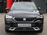 USED 2021 21 SEAT ATECA 1.0 TSI SE Technology 5d 110 S/S 1 OWNER, FULL SERVICE HISTORY, SAT NAV, APPLE CARPLAY/ ANDROID AUTO, FRONT REAR & SIDE PARKING SENSORS WITH DISPLAY, PARK ASSIST WITH AUTOMATIC STEERING, CRUISE CONTROL & SPEED LIMITER, KEYLESS ENTRY & START, 18 INCH ALLOY WHEELS, LED LIGHTS, FRONT ASSIST AMBIENT TRAFFIC MONITORING, DAB RADIO, BLUETOOTH PHONE & MUSIC, VOICE CONTROL SYSTEM, 4x USB C PORTS, MANUAL 6 SPEED, ELECTRIC FOLDING MIRRORS, LEATHER MULTIFUNCTION STEERING WHEEL, CLIMATE CONTROL, AUTO HOLD, DRIVE SELECT, FRONT ARM REST