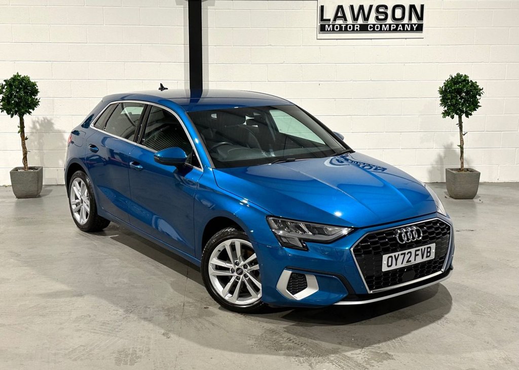 USED 2022 72 AUDI A3 1.0 TFSI 30 Sport Sportback 5dr Petrol S Tronic Euro 6 (s/s) (110 ps) 