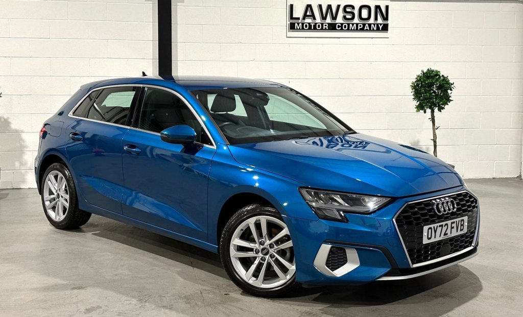 USED 2022 72 AUDI A3 1.0 TFSI 30 Sport Sportback 5dr Petrol S Tronic Euro 6 (s/s) (110 ps) 