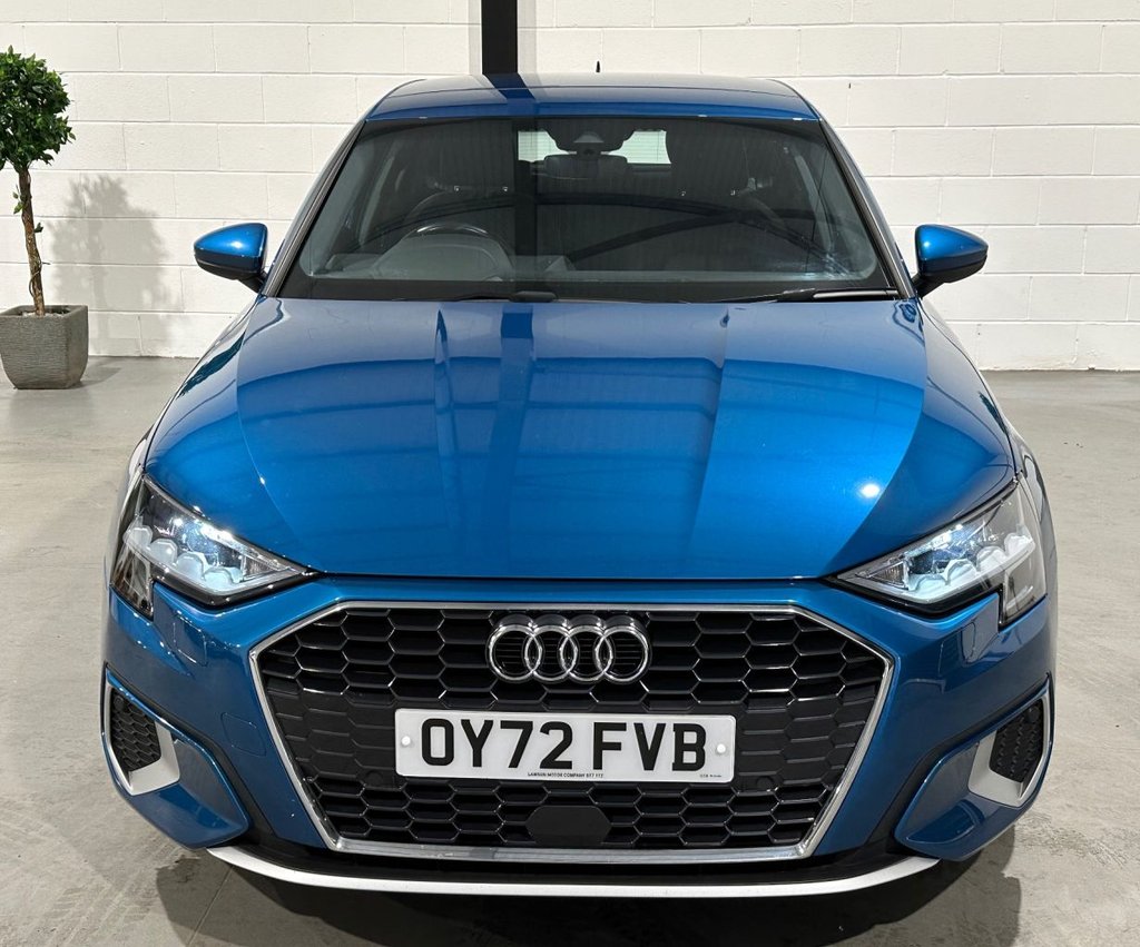 USED 2022 72 AUDI A3 1.0 TFSI 30 Sport Sportback 5dr Petrol S Tronic Euro 6 (s/s) (110 ps) 
