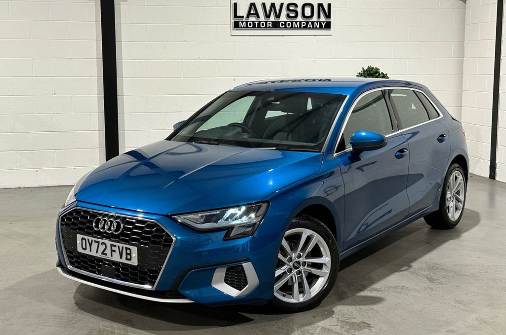 USED 2022 72 AUDI A3 1.0 TFSI 30 Sport Sportback 5dr Petrol S Tronic Euro 6 (s/s) (110 ps) 