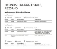 USED 2023 23 HYUNDAI TUCSON 1.6 T-GDi MHEV SE Connect SUV 5dr Petrol Hybrid DCT Euro 6 (s/s) (150 ps) ONE OWNER FROM NEW