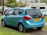 USED 2010 60 VAUXHALL MERIVA 1.4 16V SE MPV 5dr Petrol Manual Euro 5 (100 ps) Find Your Perfect Car Today!