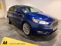 USED 2017 67 FORD FOCUS 1.5 TDCi Titanium X Hatchback 5dr Diesel Manual Euro 6 (s/s) (120 ps) Sat Nav-1/2 Leather-Climate-Rear camera-Privacy-Park sensors-18