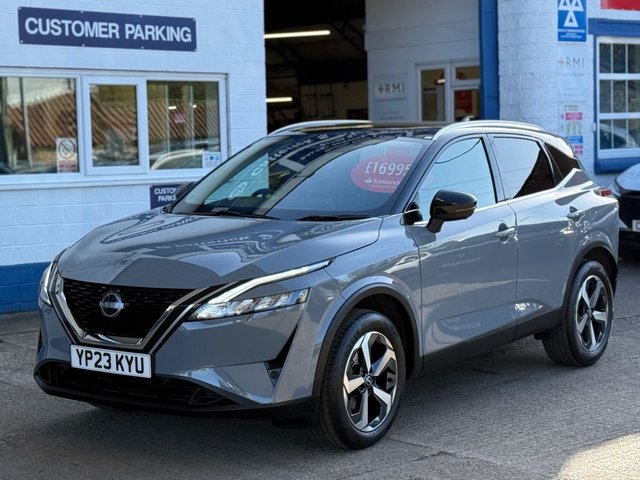 2023 23 Nissan Qashqai 1.3 DIG-T MHEV N-Connecta SUV 5dr Petrol Hybrid Manual Euro 6 (s/s) (140 ps)