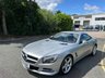 USED 2013 13 MERCEDES-BENZ SL 4.7 SL500 V8 BlueEfficiency Convertible 2dr Petrol G-Tronic Euro 5 (s/s) (435 ps)-Superb Example Finished In Iridium Silver Metallic-Heated Black Leather Upholstery-Ready For The Summer. 