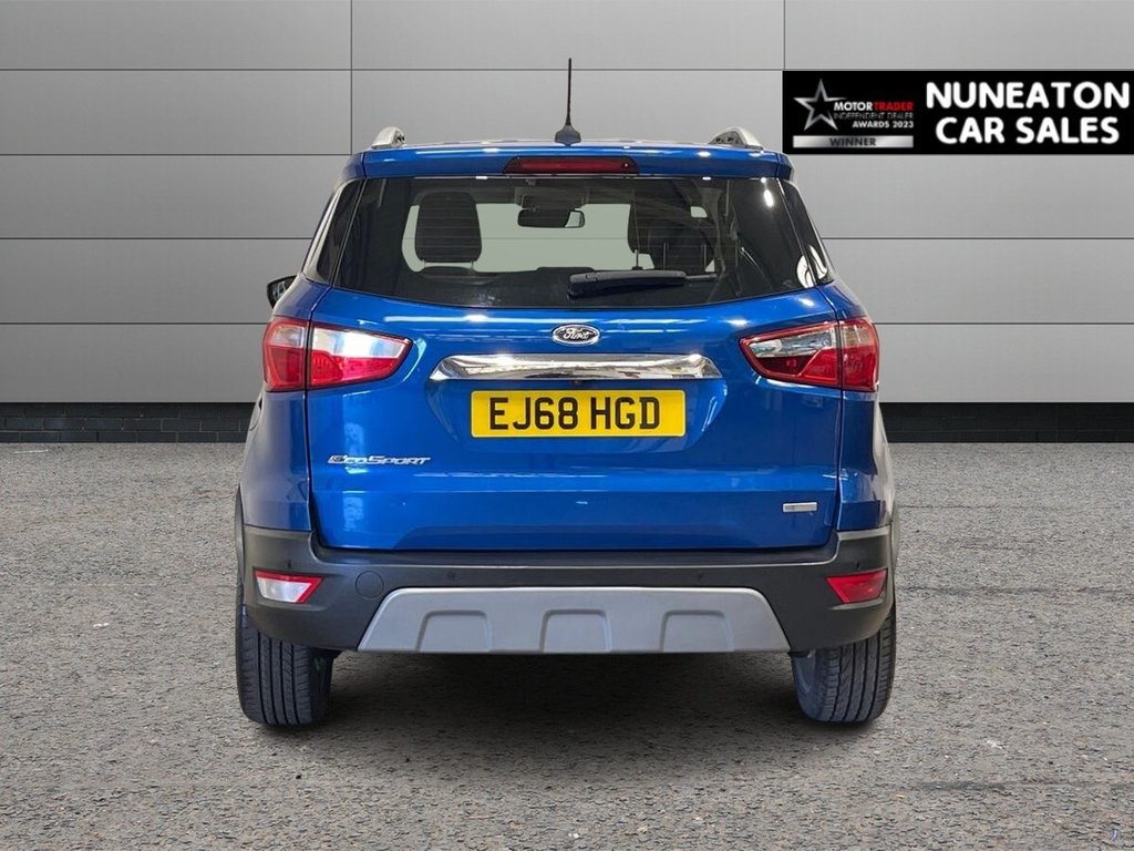 USED 2018 68 FORD ECOSPORT 1.0T EcoBoost GPF Titanium SUV 5dr Petrol Auto Euro 6 (s/s) (125 ps) 