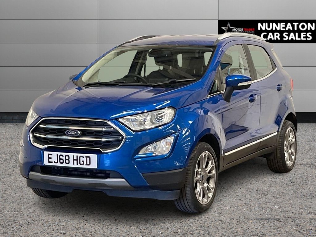 USED 2018 68 FORD ECOSPORT 1.0T EcoBoost GPF Titanium SUV 5dr Petrol Auto Euro 6 (s/s) (125 ps) 