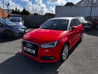 USED 2015 15 AUDI A1 1.6 TDI S line Sportback 5dr Diesel Manual Euro 6 (s/s) (116 ps) &pound;20 ROAD TAX-DAB-NAV-B/TOOTH-SERVCIE HISTORY-12 MONTHS MOT