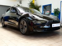 USED 2022 22 TESLA Model 3 Standard Range Plus Saloon 4dr Electric Auto RWD (241 bhp) SUNROOF SAT NAV LEATHER HEATED SEATS CRUISE CONTROL PARKING CAMERA 1 OWNER WARRANTY