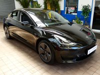 USED 2022 22 TESLA Model 3 Standard Range Plus Saloon 4dr Electric Auto RWD (241 bhp) SUNROOF SAT NAV LEATHER HEATED SEATS CRUISE CONTROL PARKING CAMERA 1 OWNER WARRANTY