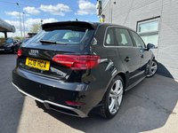 USED 2018 18 AUDI A3 2.0 TFSI S line Sportback 5dr Petrol Manual Euro 6 (s/s) (190 ps) 