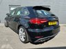 USED 2018 18 AUDI A3 2.0 TFSI S line Sportback 5dr Petrol Manual Euro 6 (s/s) (190 ps) 