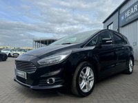USED 2018 68 FORD S-MAX 2.0 EcoBlue Titanium MPV 5dr Diesel Auto Euro 6 (s/s) (190 ps) PAN-ROOF*NAV*CAM*LEATHER*7K MILES