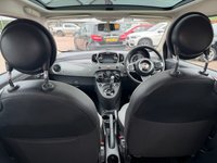 USED 2017 67 FIAT 500 1.2 Lounge Hatchback 3dr Petrol Dualogic Euro 6 (s/s) (69 bhp) 