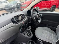 USED 2017 67 FIAT 500 1.2 Lounge Hatchback 3dr Petrol Dualogic Euro 6 (s/s) (69 bhp) 