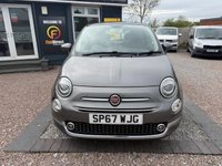 USED 2017 67 FIAT 500 1.2 Lounge Hatchback 3dr Petrol Dualogic Euro 6 (s/s) (69 bhp) 