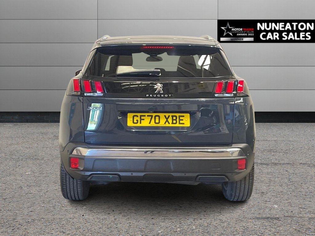 USED 2020 70 PEUGEOT 3008 1.2 PureTech GPF Allure SUV 5dr Petrol EAT Euro 6 (s/s) (130 ps) ULEZ COMPLIANT
