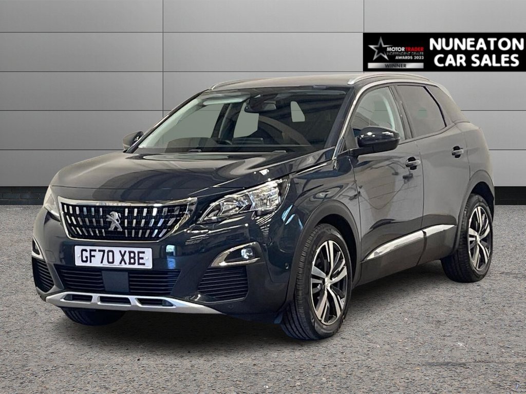 USED 2020 70 PEUGEOT 3008 1.2 PureTech GPF Allure SUV 5dr Petrol EAT Euro 6 (s/s) (130 ps) ULEZ COMPLIANT