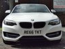 USED 2016 66 BMW 2 SERIES 1.5 218i Sport Convertible 2dr Petrol Manual Euro 6 (s/s) (136 ps) SERVICED BY BMW IN JULY 2025!