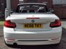 USED 2016 66 BMW 2 SERIES 1.5 218i Sport Convertible 2dr Petrol Manual Euro 6 (s/s) (136 ps) SERVICED BY BMW IN JULY 2025!