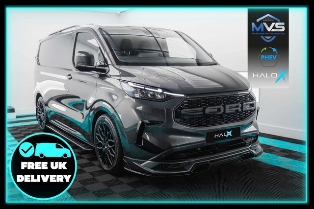 View our Ford Transit Custom 2.5 320 SWB Petrol Plug-in Hybrid HALO X SPORT EDITION 232BHP AUTO 